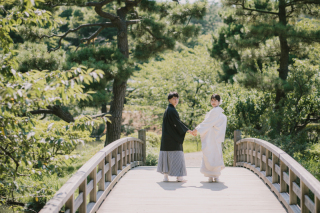三渓園での撮影は今がチャンス