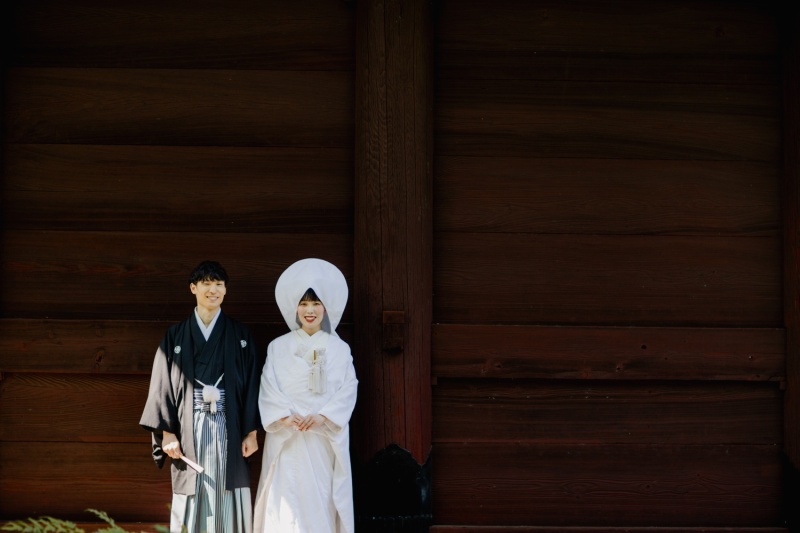 伝統的な衣装と歴史あるお寺で前撮りを【ONELIFE】