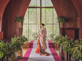 ＼和装&times;チャペルフォト／