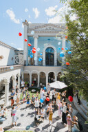 8月に教会にて夏祭りを開催いたしました！