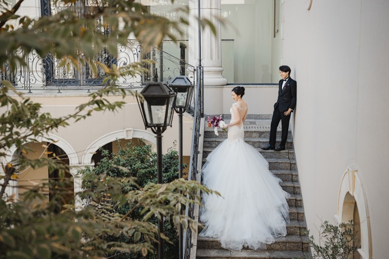 ドレスが美しく映える本格チャペル