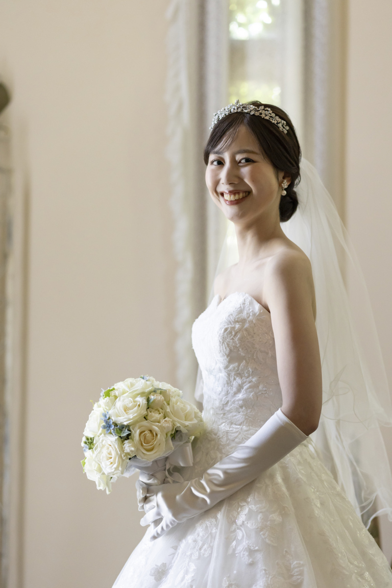 お仕度部屋での撮影