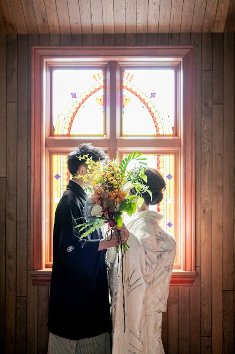 和装&times;ブーケ