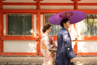 ＼和装でロケーション撮影フォト／