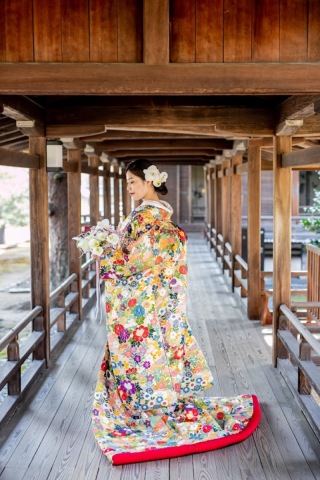 \華やか*色打掛ショット/