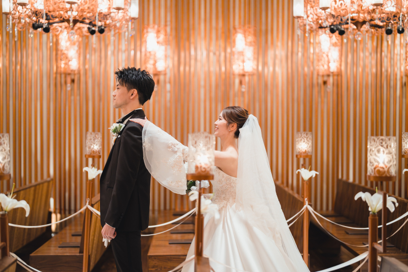 撮影衣裳のサプライズ