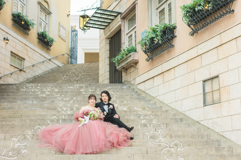 明るい時間のロケーション撮影