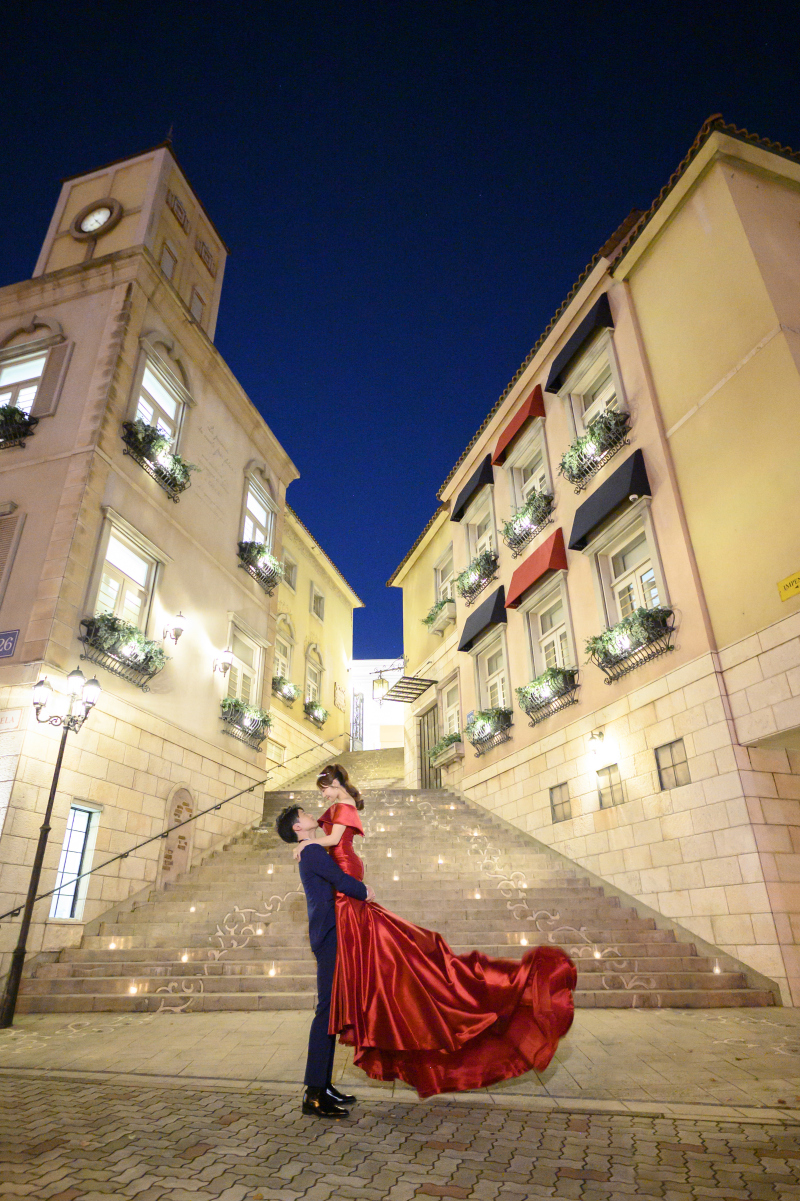 夕暮れにフォトジェニックな1枚を...