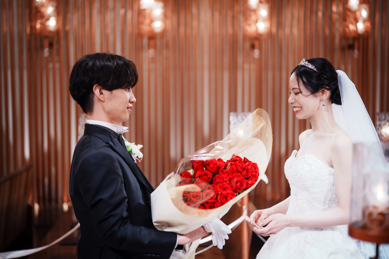ご新郎様 ご新婦様 それぞれのサプライズ