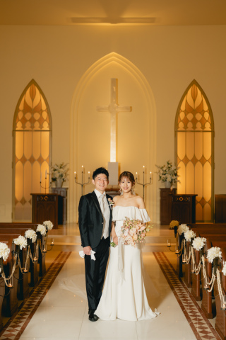 イタリアンイエローのチャペル