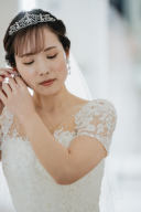 新婦様お支度ショット