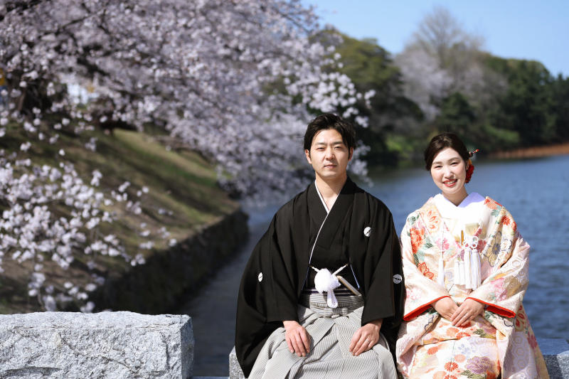 春限定｜桜が彩る和装前撮り