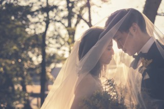 秋の夕焼けカット