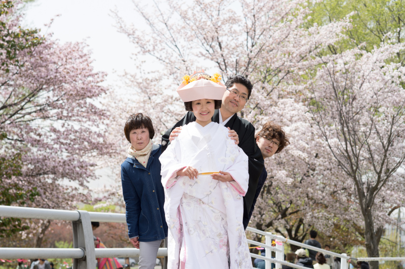 解禁！和装で残すさくら、サクラ、桜　ウェディングフォト