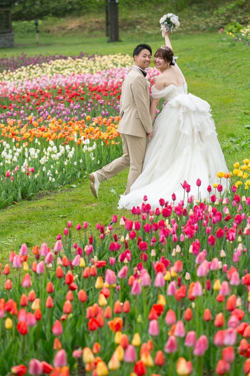 【滝野すずらん公園】チューリップの季節での撮影