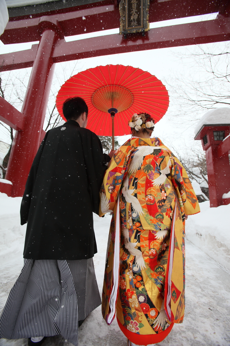和装と洋装ゲストハウスを貸切り弥彦神社と楽しむその1