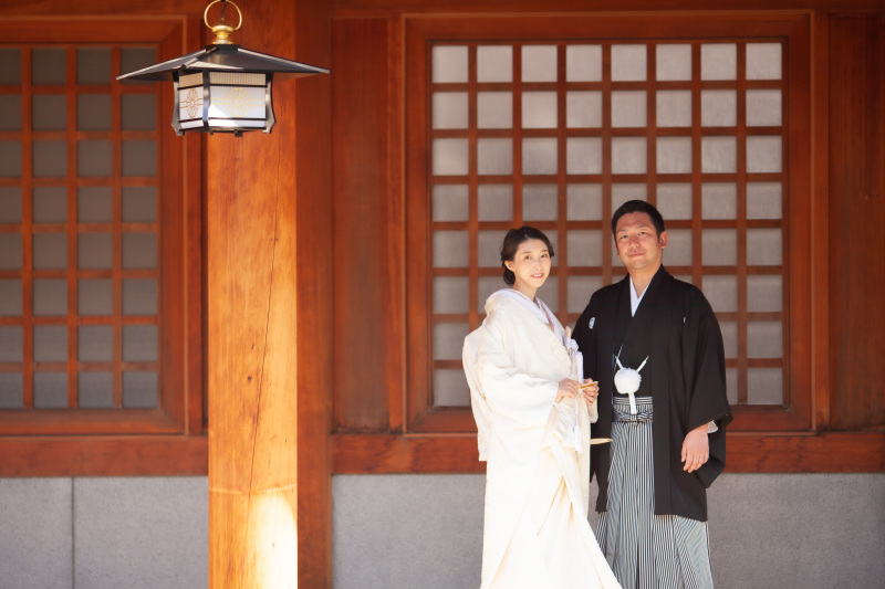 オトナフォト北海道神宮挙式の挙式写真と神宮の杜ロケーションフォト