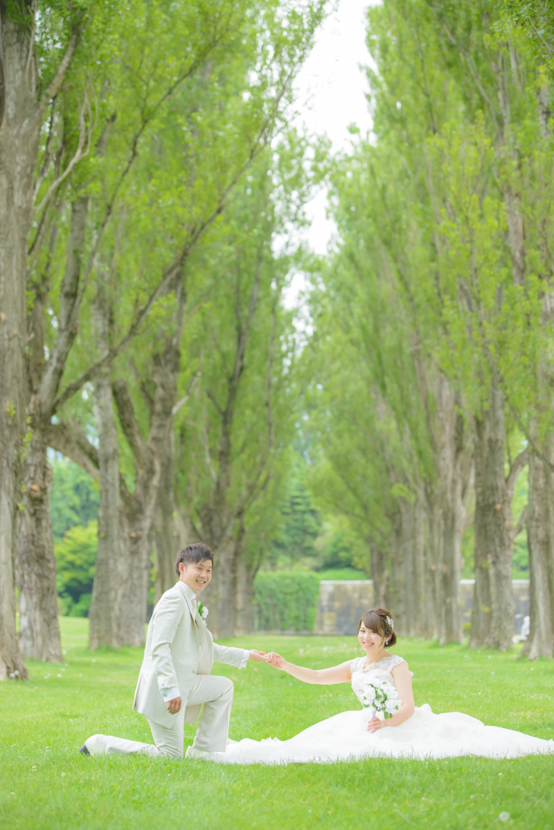 緑が芽吹く頃の前田森林公園＆チャペル