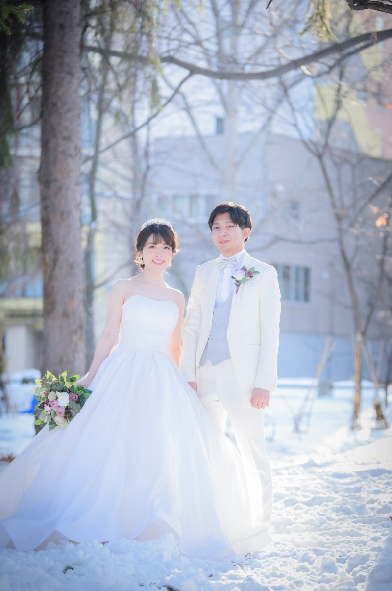 真っ白い雪で撮影する楽しむ撮影その2