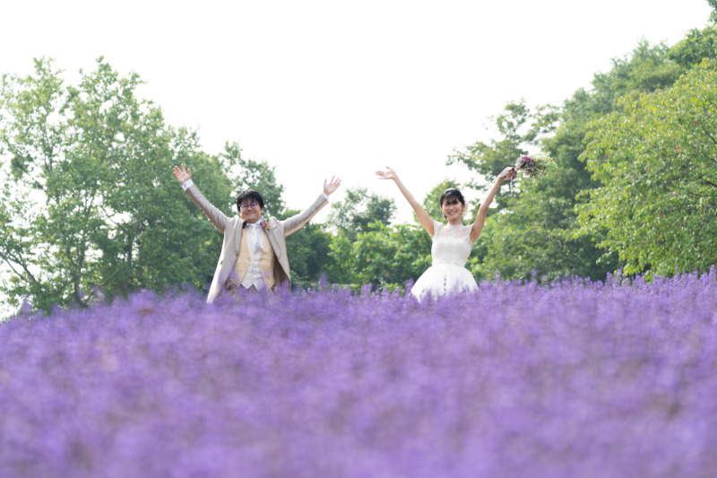  夏、モエレ沼公園、ラベンダーその２