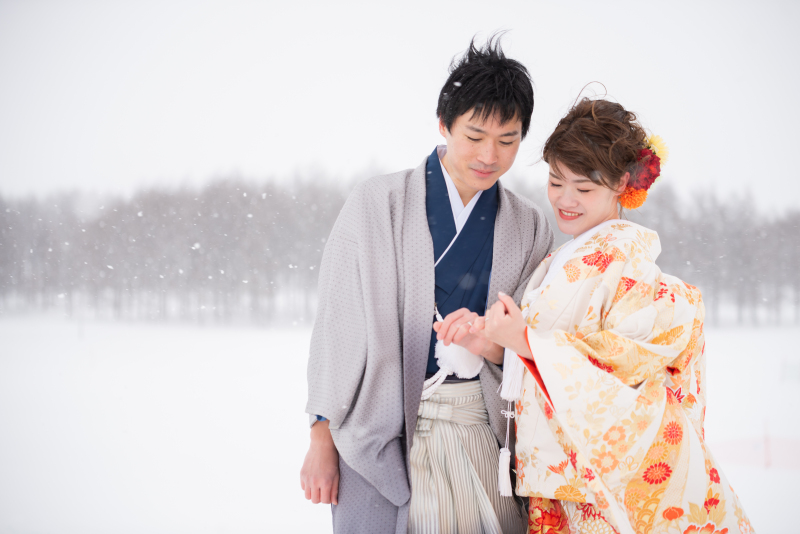 真っ白い雪で撮影する楽しむ撮影その2