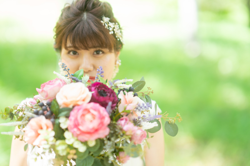 春まち緑が芽吹く前田森林公園のウェディグフォト