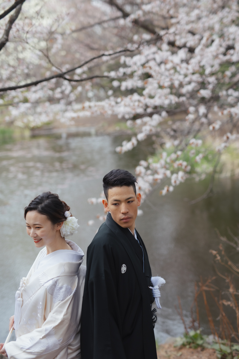 桜と永山邸オトナな、おとなフォト