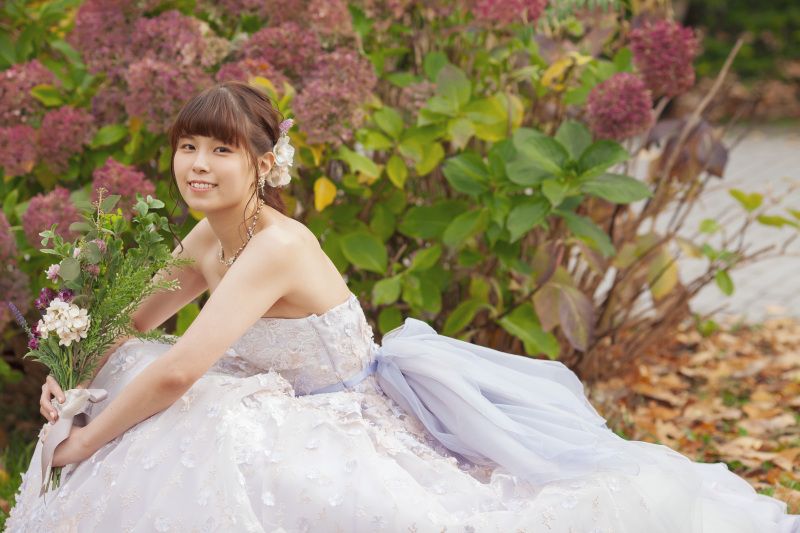 まだ間に合う紅葉結婚写真