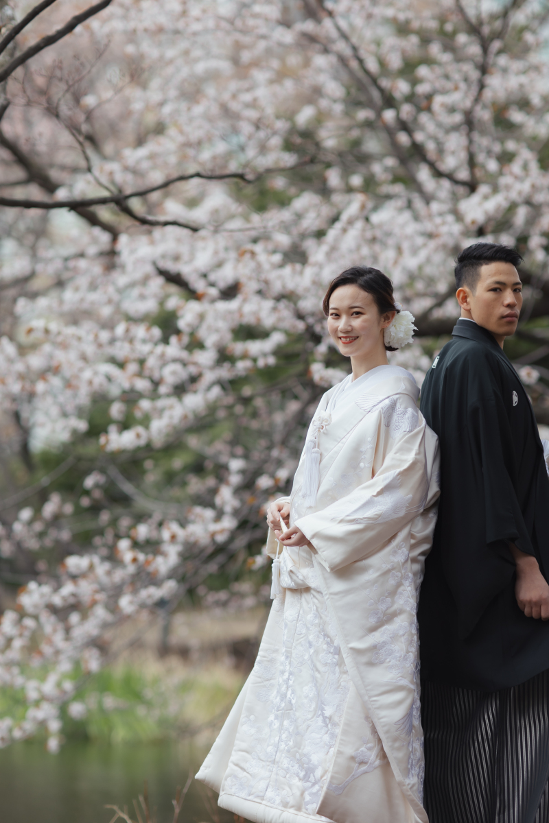 解禁！和装で残すさくら、サクラ、桜　ウェディングフォト