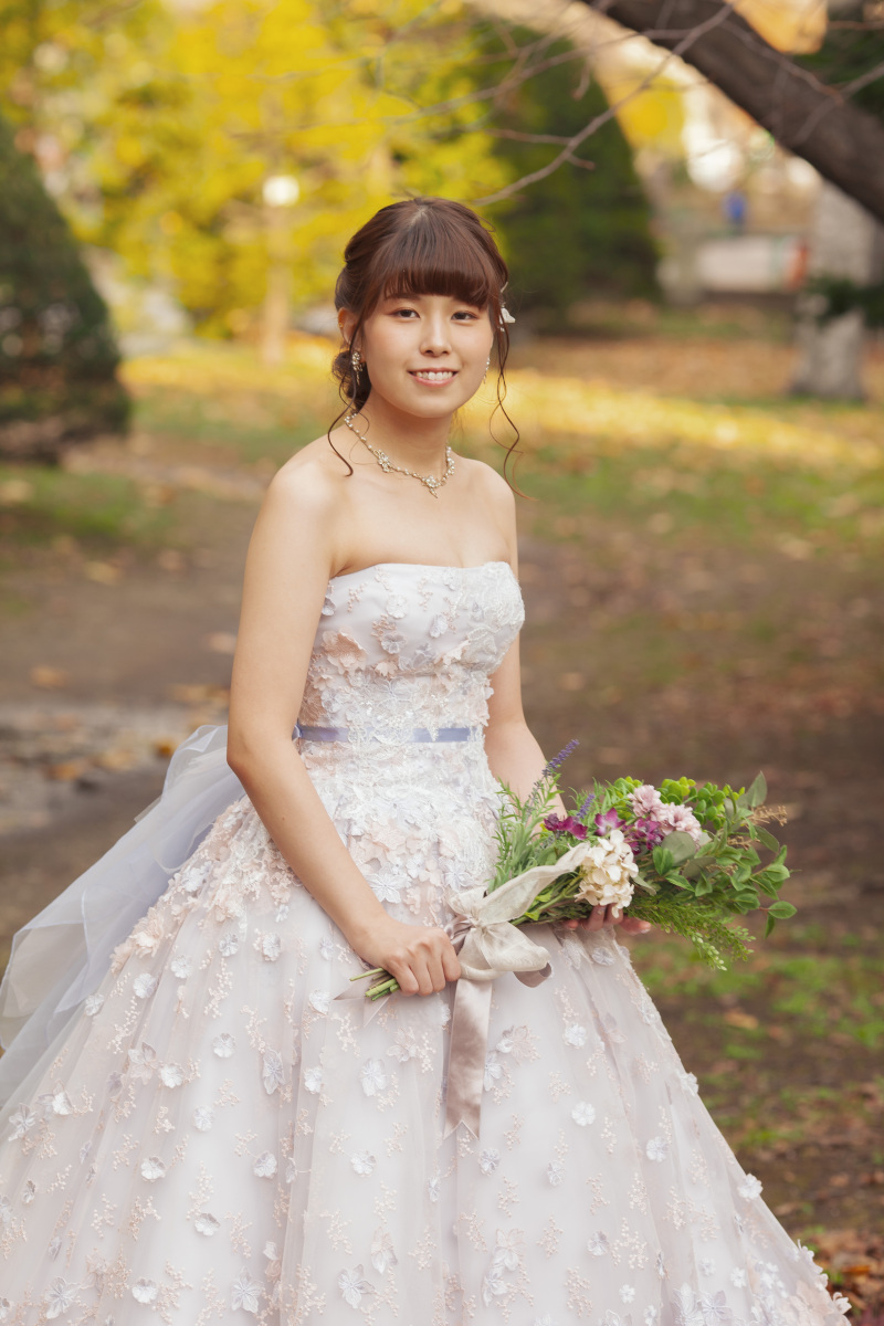 まだ間に合う紅葉結婚写真
