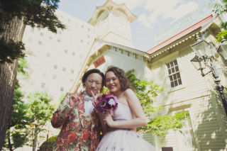 札幌でラベンダー＆街ロケ