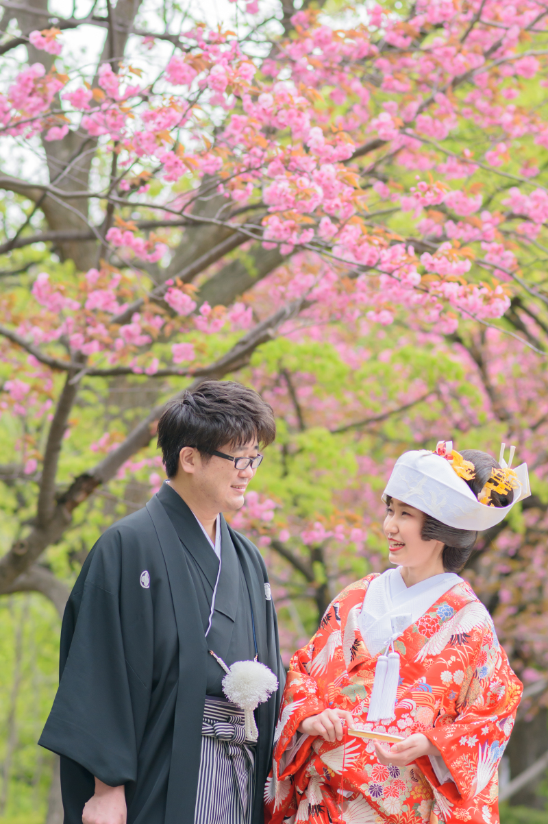 解禁！和装で残すさくら、サクラ、桜　ウェディングフォト