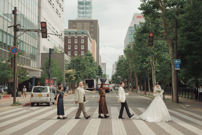 家族みんなで手作り結婚式みたいなフォトウェデイング