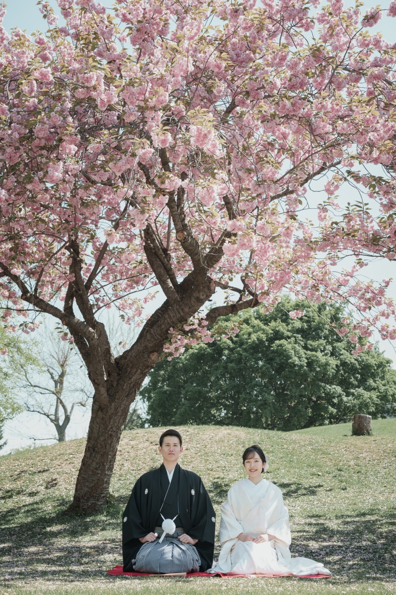 桜の中での撮影ー春だけの儚さが思い出に変わる瞬間ー