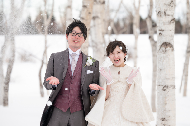 札幌モエレ沼公園、雪のロケーションフォト