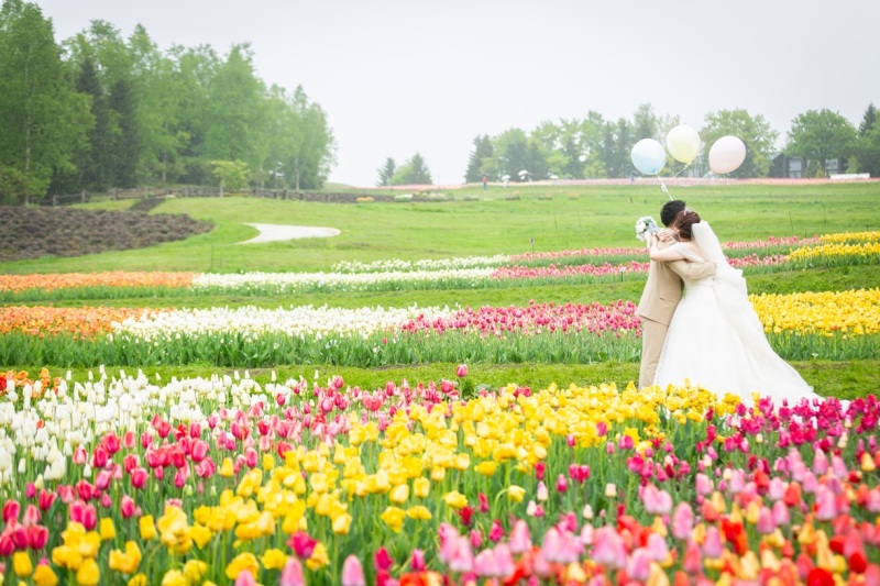 【滝野すずらん公園】チューリップの季節での撮影