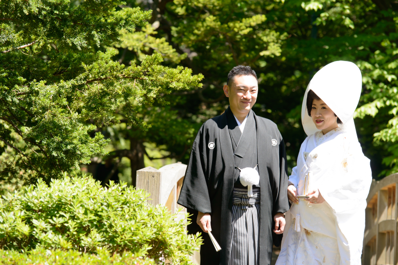 夏の日お花の中で記念日になりました・・