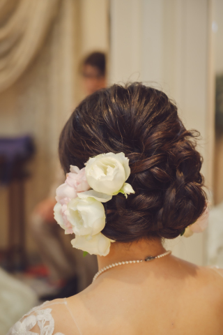 チャペル挙式と日本家屋でロケーションその１