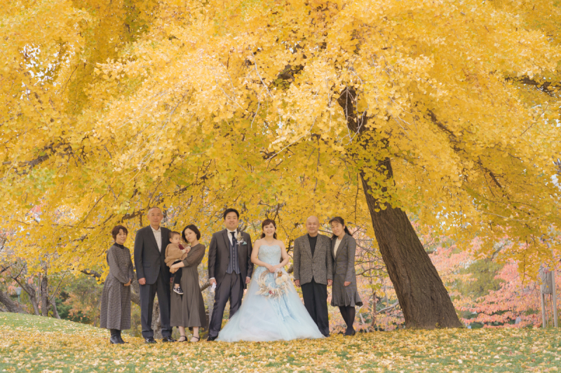 紅葉結婚写真のご案内