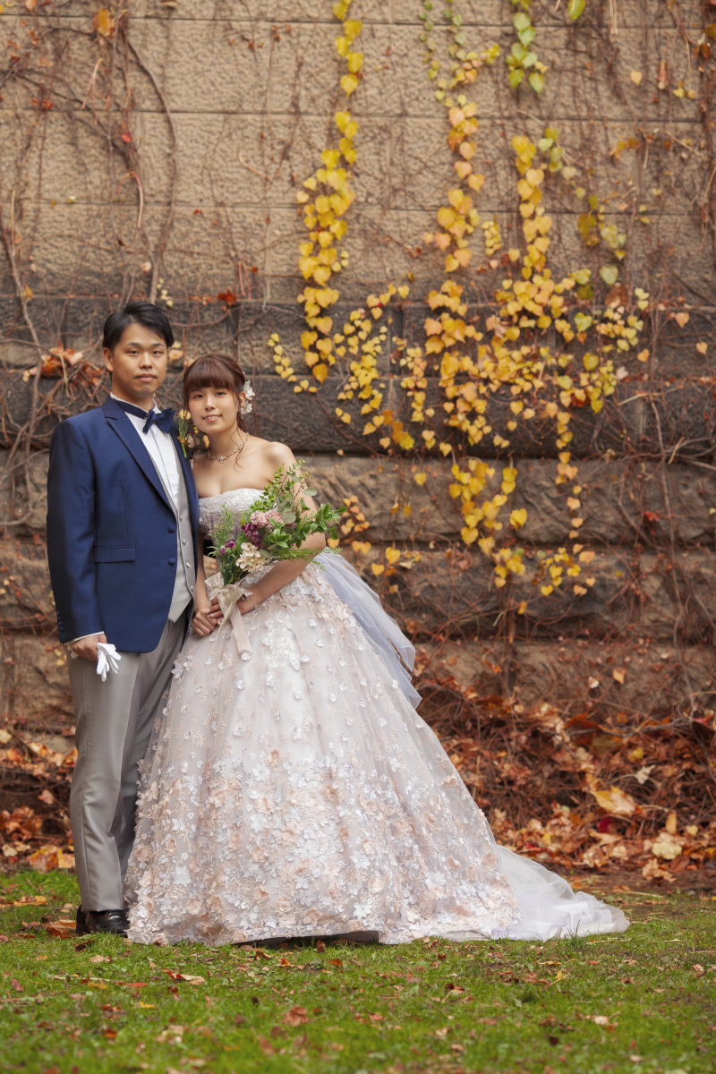 まだ間に合う紅葉結婚写真
