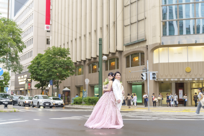 みんなで、結婚式をラベンダー畑で手作りフォトウェディング