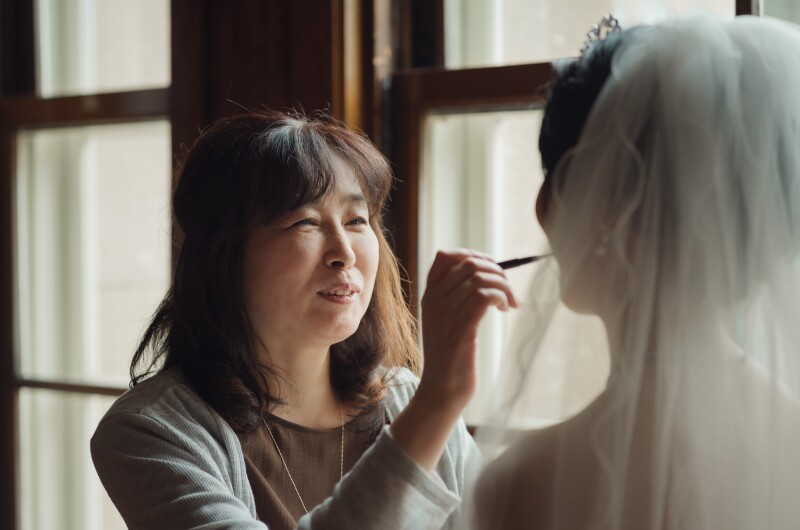 家族みんなで手作り結婚式みたいなフォトウェデイング