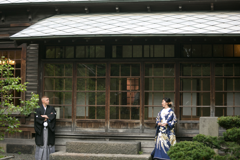 夏、前田森林公園、永山邸、そして小樽、2日間に分け 和装で永山邸 2