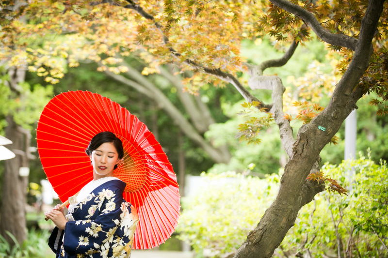 夏、前田森林公園、永山邸、そして小樽、2日間に分け 和装で永山邸 2