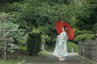 夏の和装とドレス中島公園とモエレ沼の紹介