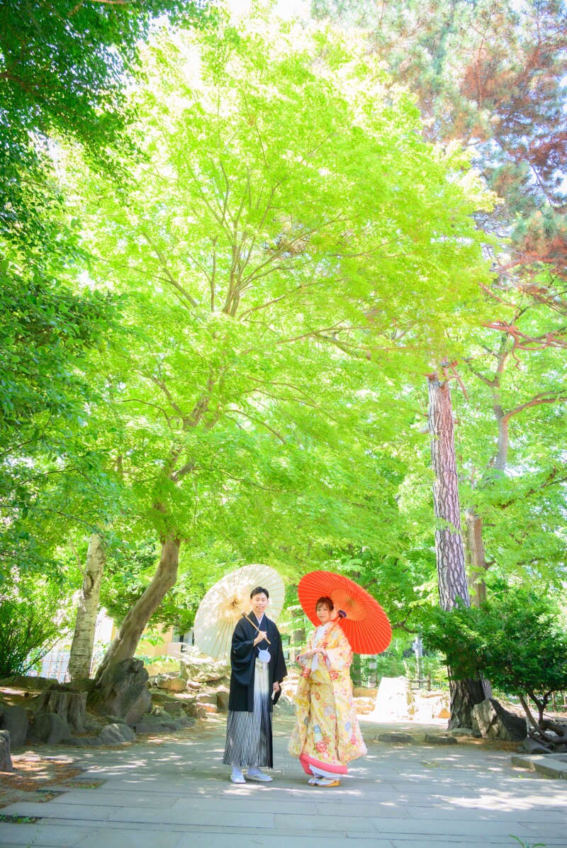 夏和装と洋装　日本家屋とモエレ沼公園　その１