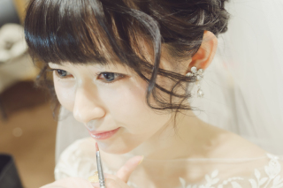 春まち緑が芽吹く頃のフォトウェデイング