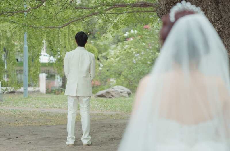 衣裳4点2日目、ファーストミートでチャペル、カラードレスでモエレみんなで楽しむ３