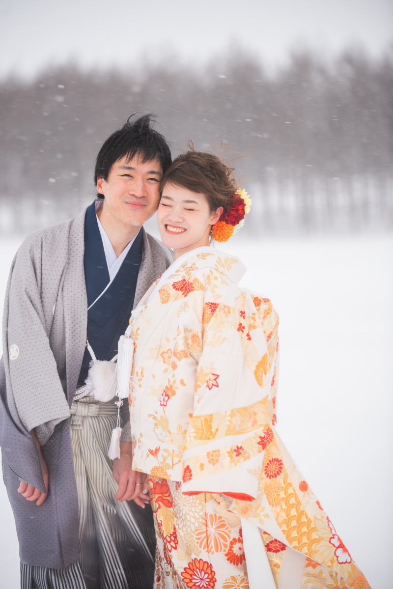 札幌モエレ沼公園、雪のロケーションフォト