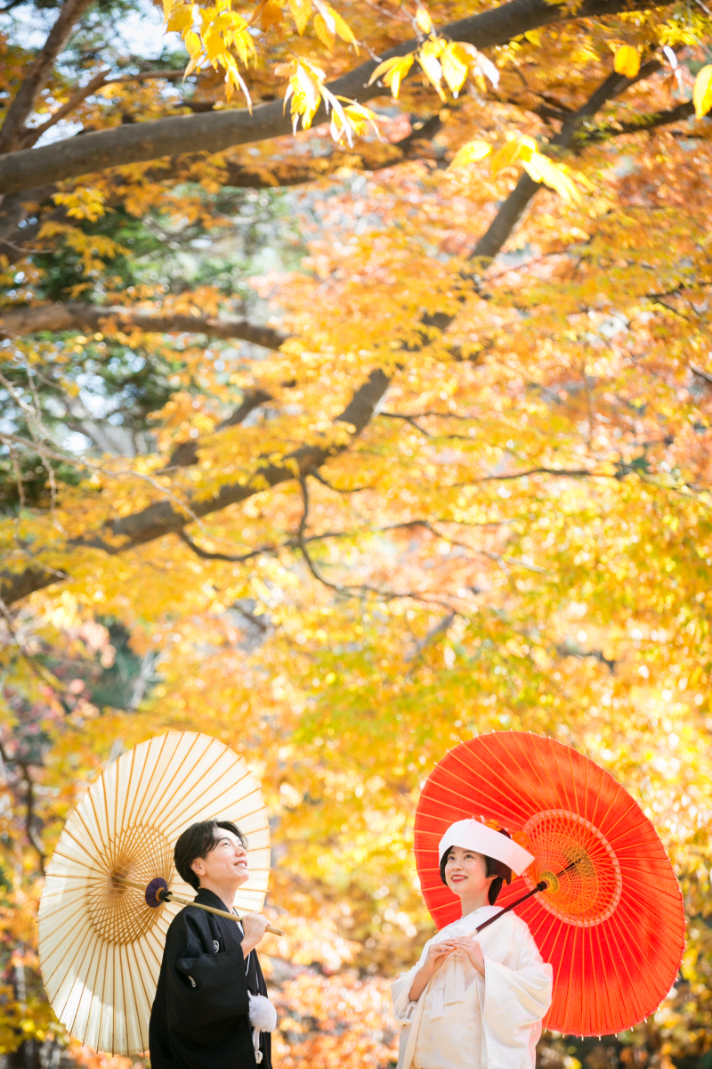 紅葉結婚写真のご案内